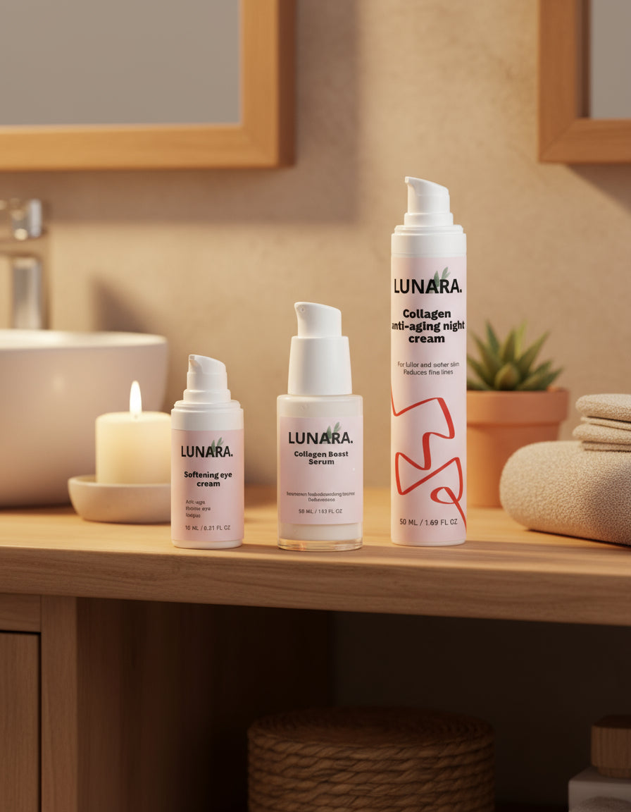 LUNARA-Natural Collageen Nighttime Routine Box