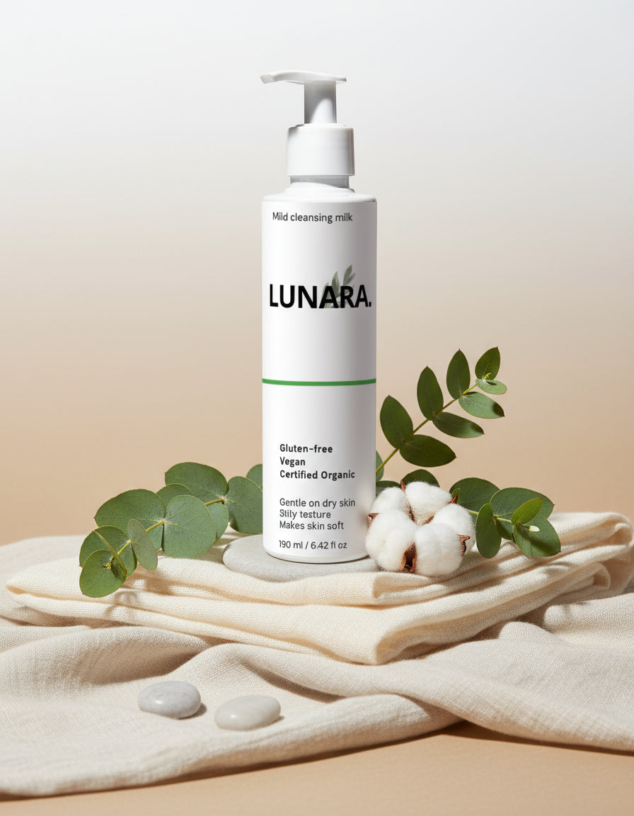 LUNARA-Natural Gentle Cleansing Milk - 190ml