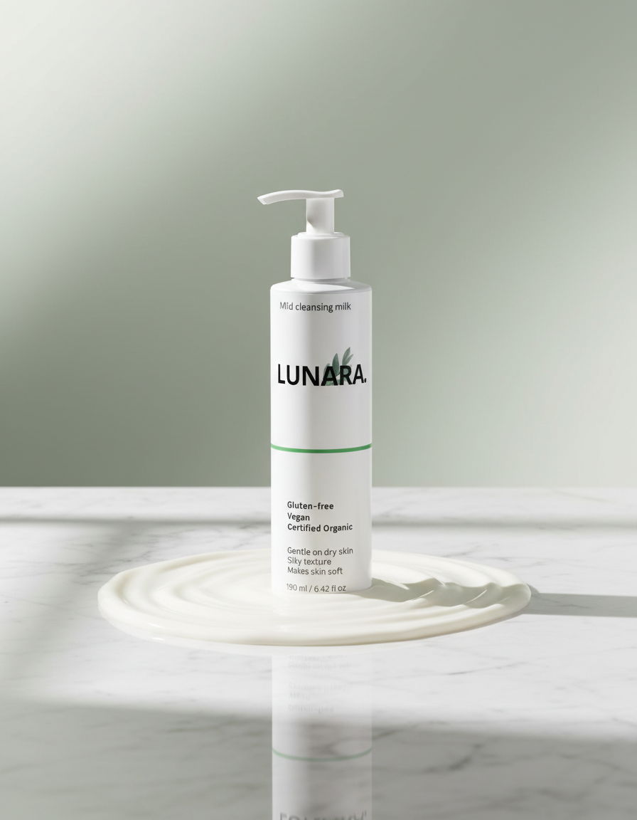 LUNARA- Natural Gentle Cleansing Milk - 190ml
