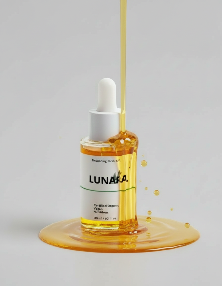 LUNARA- Natural Nourishing Facial Oil - 30ml