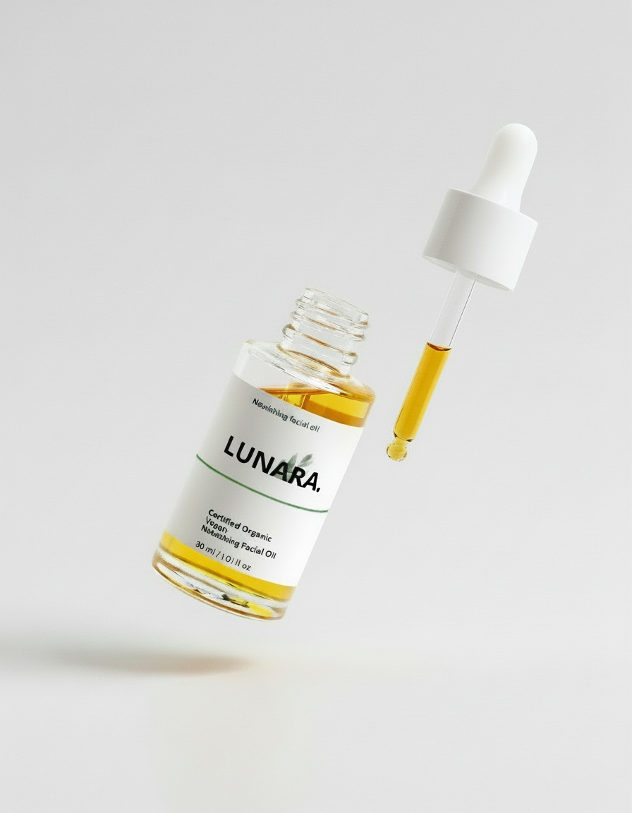 LUNARA- Natural Glowy Skin Trio Collection Box