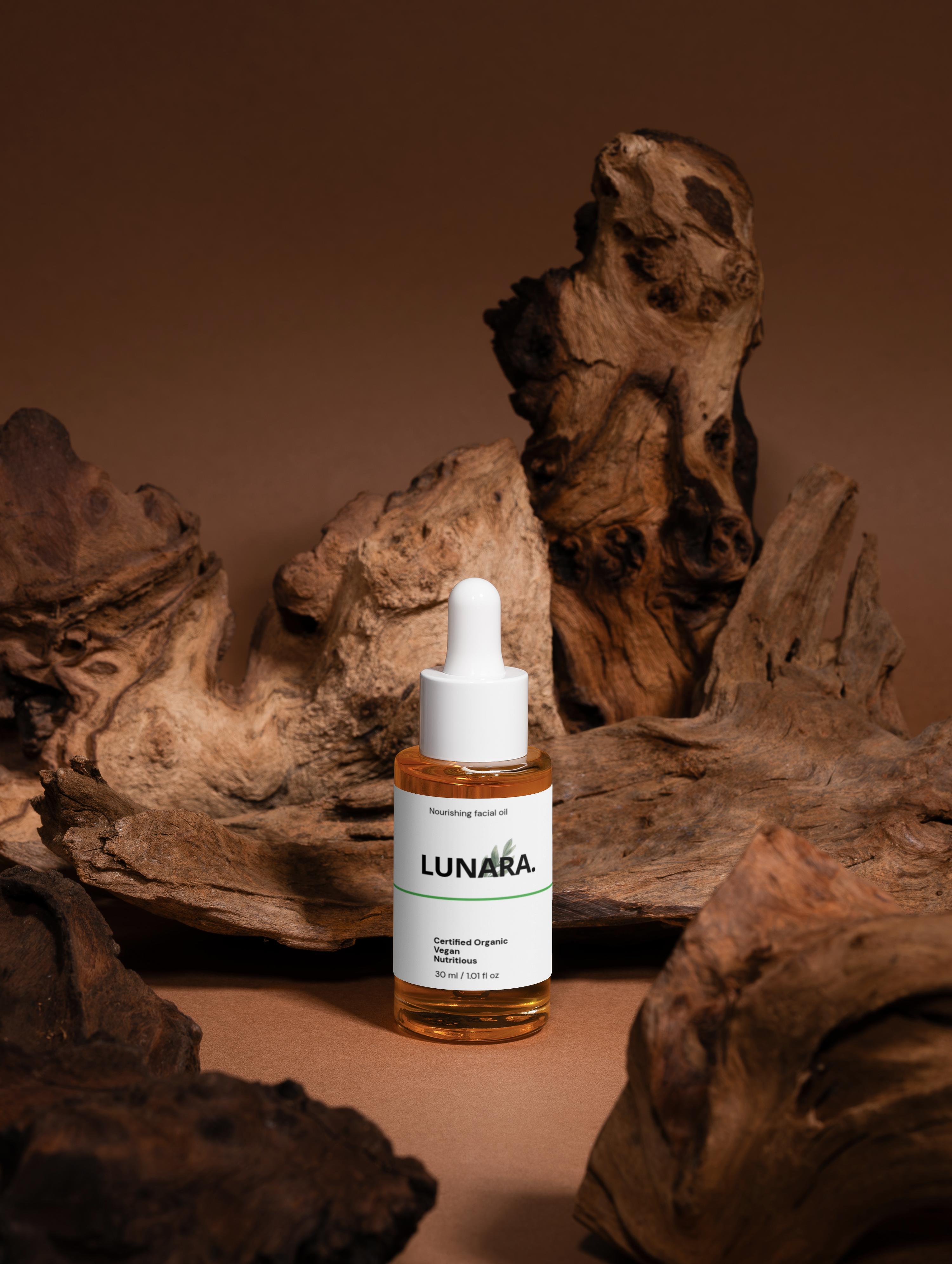 LUNARA-Natural Nourishing Facial Oil - 30ml
