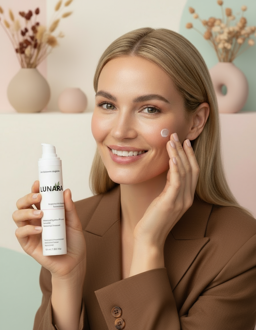 het potje moet zelfde zijn als die wij hebben en dat is dus LUNARA- Återfuktande dagkräm