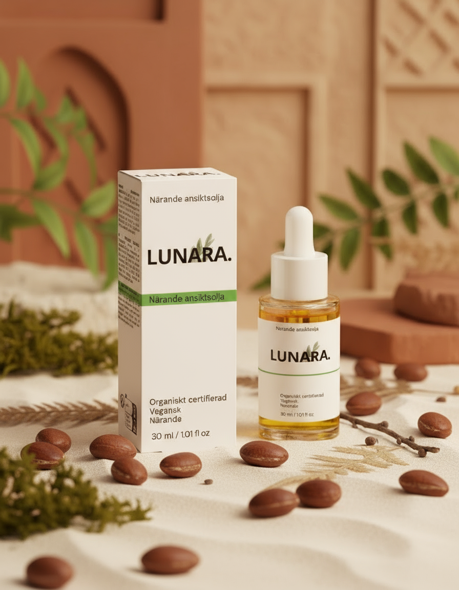 LUNARA-Natural Nourishing Facial Oil - 30ml