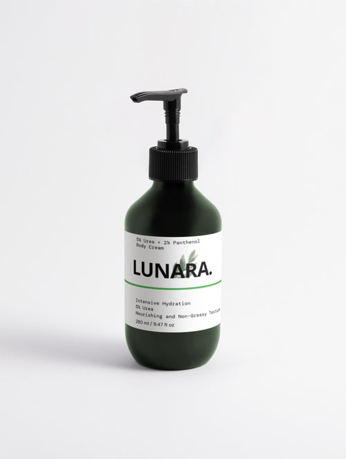 LUNARA- 5% Urea + 2% Panthenol Body Cream - 280ml