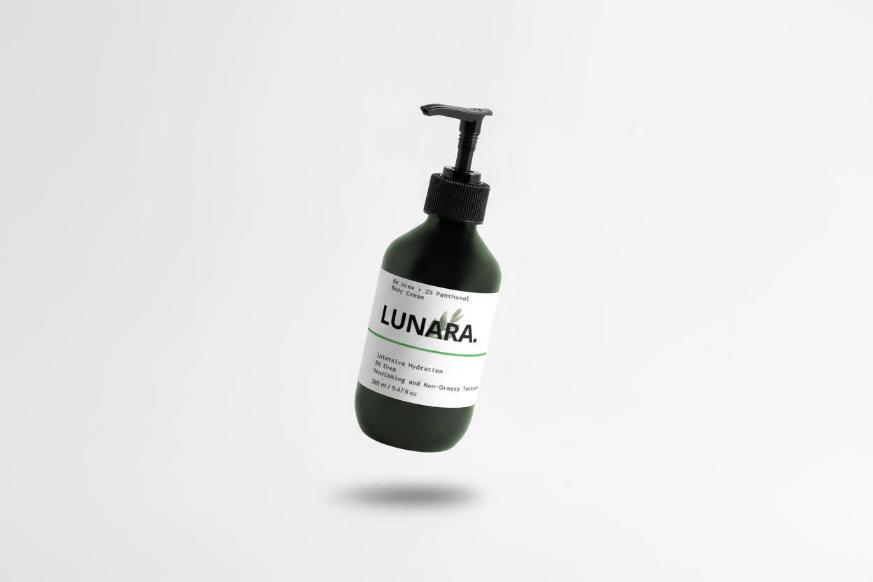 LUNARA- 5% Urea + 2% Panthenol Body Cream - 280ml