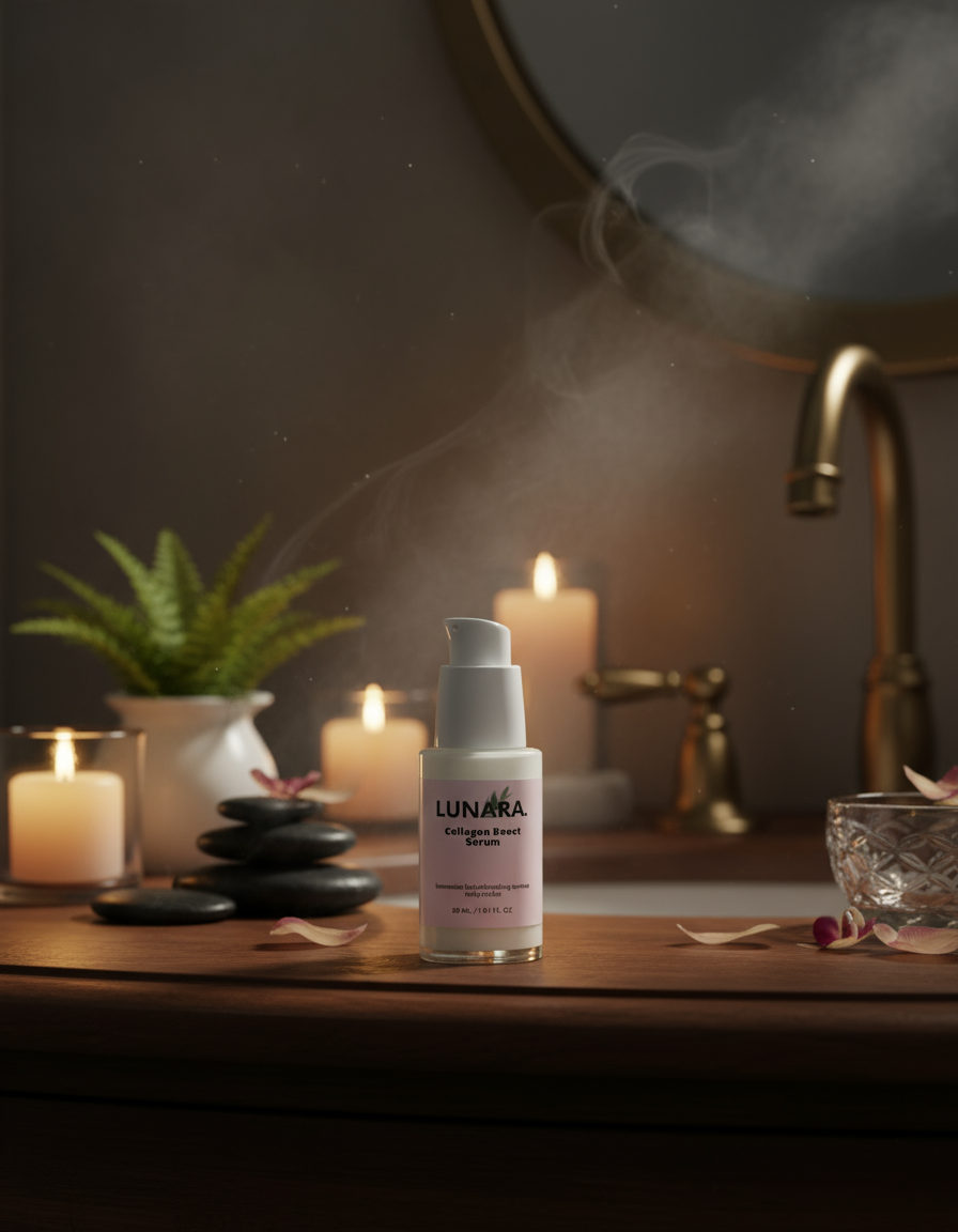 LUNARA-Natural Collageen Nighttime Routine Box