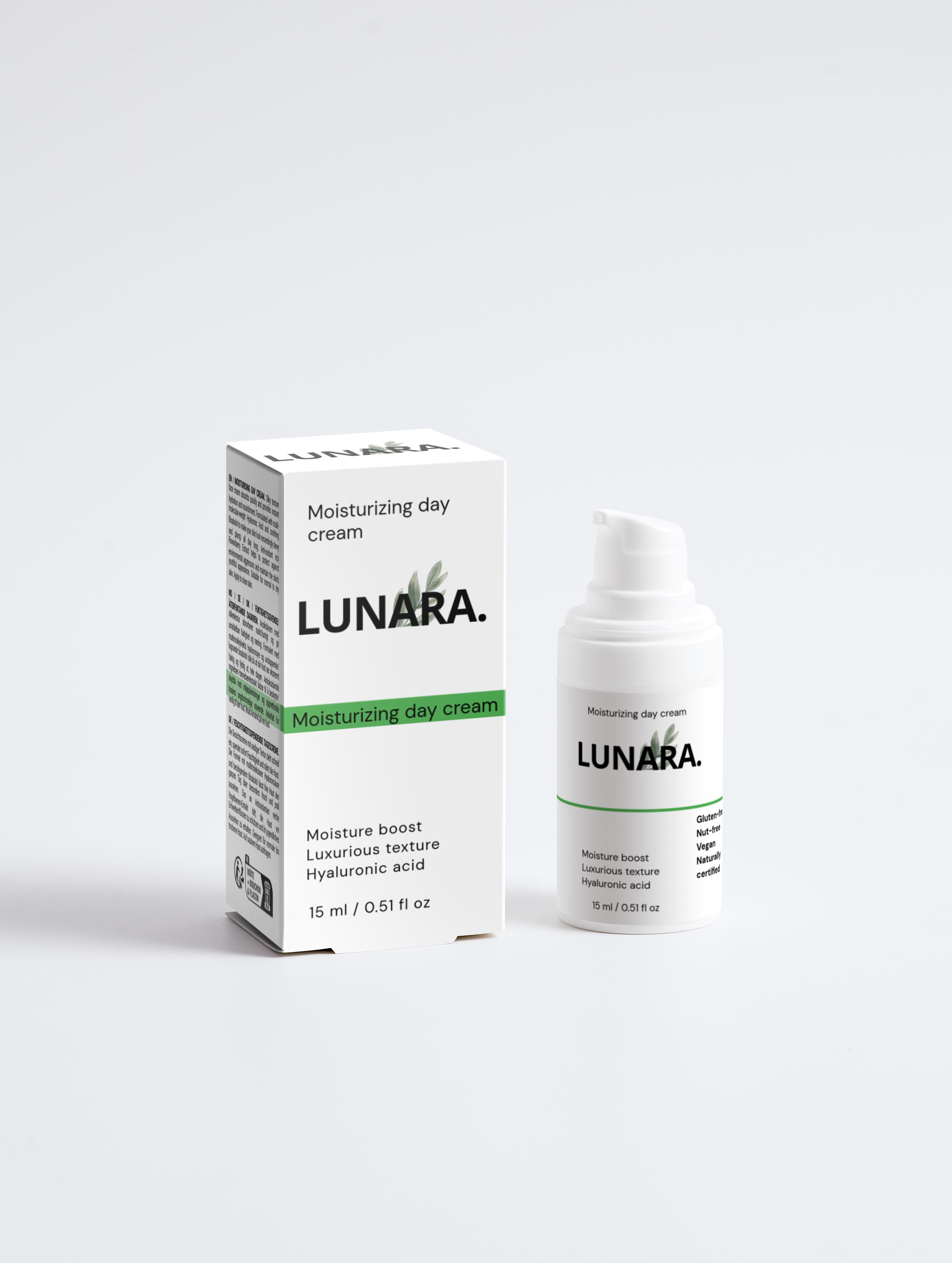 LUNARA-Natural Glowy Skin Trio Collection Box