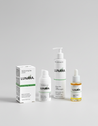 LUNARA- Natural Glowy Skin Trio Collection Box